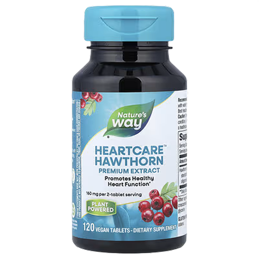 Nature's Way - Hawthorn Premium Extract HeartCare - 120 Tablets