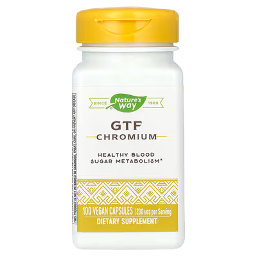 Nature’s Way - GTF Chromium - 100 Capsules