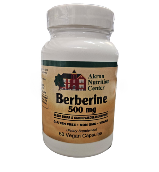 Akron Nutrition Center - Berberine 500mg - 60 VCaps