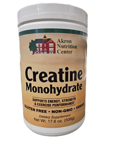 Akron Nutrition Center - Creatine Monohydrate Powder - 17.6 oz