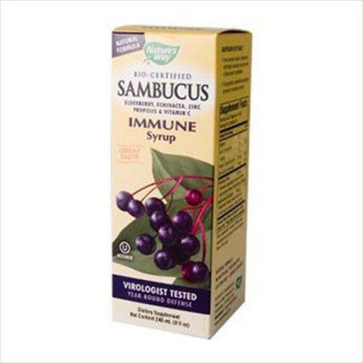 Nature’s Way - Sambucus Elderberry Immune Syrup - 8 fl oz