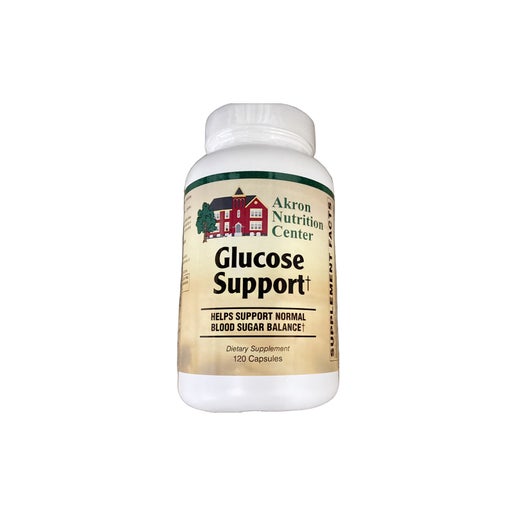Akron Nutrition Center - Glucose Support - 120 Capsules