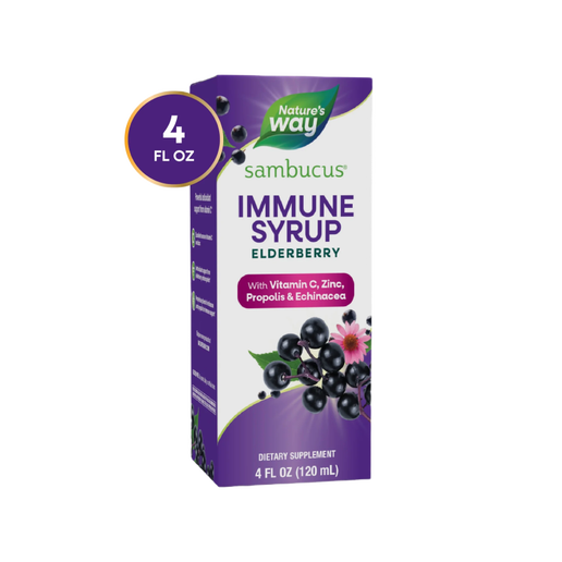 Nature's Way - Sambucus Elderberry Immune Syrup - 4oz