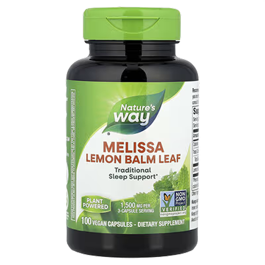 Nature's Way - Melissa Lemon Balm Leaf - 100 capsules