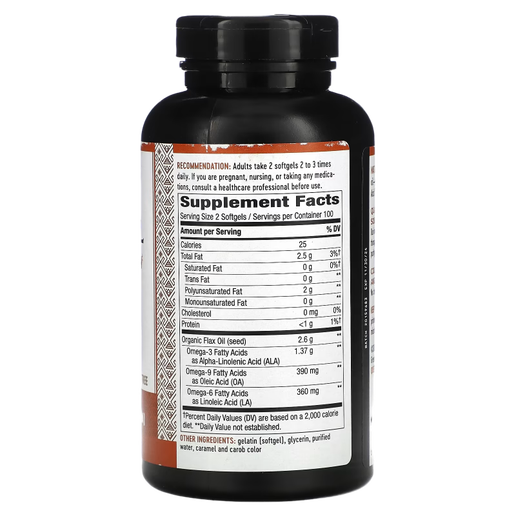 Nature's Way - Flax Oil Max Strength - 200 softgels