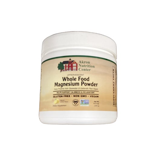 Akron Nutrition Center - Whole Foods Magnesium Powder (Lemon) - 259g