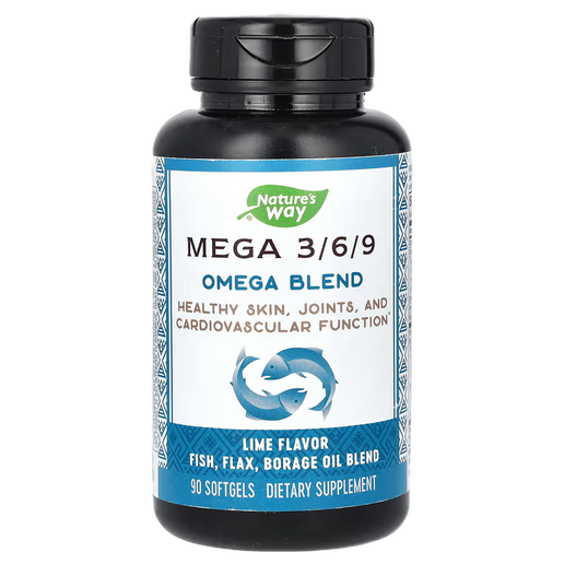 Nature's Way - Mega 3/6/9 Omega Blend  - 90 softgels
