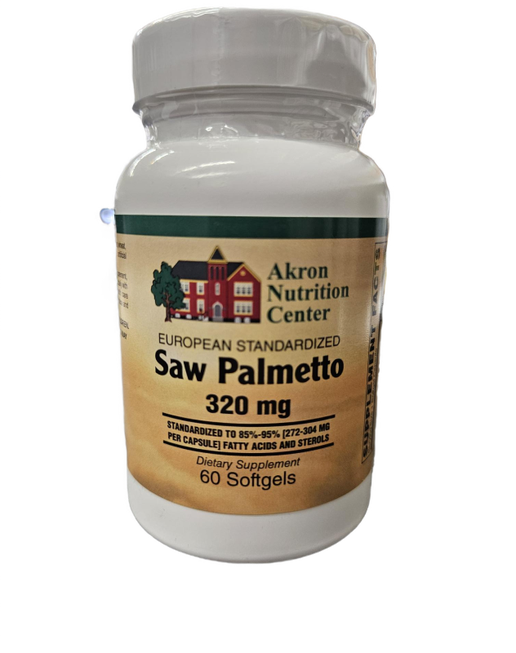 Akron Nutrition Center - Saw Palmetto 320mg - 60 Softgels