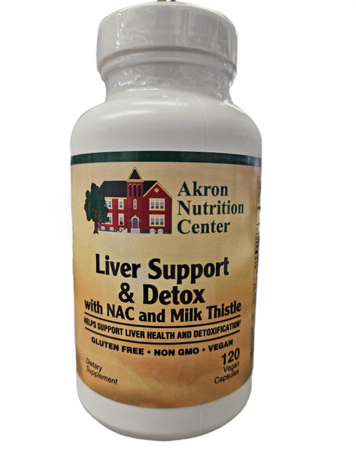Akron Nutrition Center - Liver Support & Detox - 120 VCaps