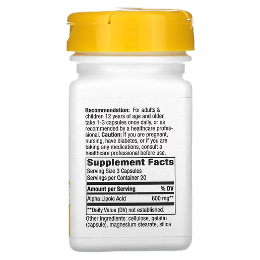 Nature’s Way - Alpha Lipoic Acid - 60 Capsules