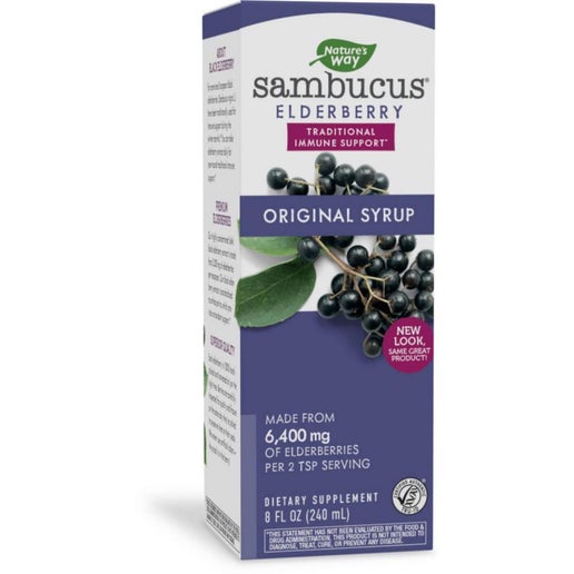 Nature's Way - Sambucus Original Elderberry Syrup 8oz