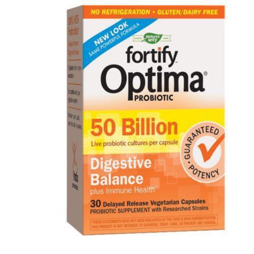 Nature’s Way Fortify Optima 50 Billion Daily 30 delayed caps