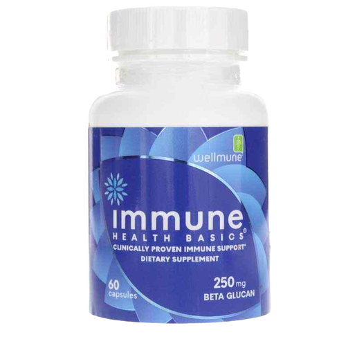 Immune Health Basics - Beta Glutan With Wellmune - 250 mg - 60 Capsules