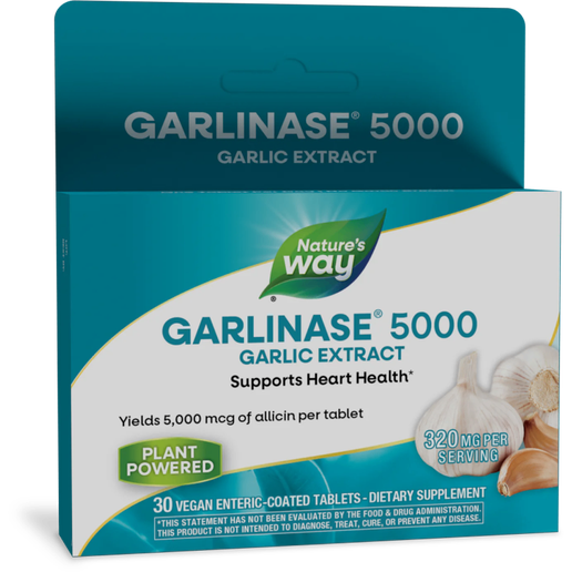Nature’s Way - Garlinase 5000 Garlic Extract - 30 Tablets