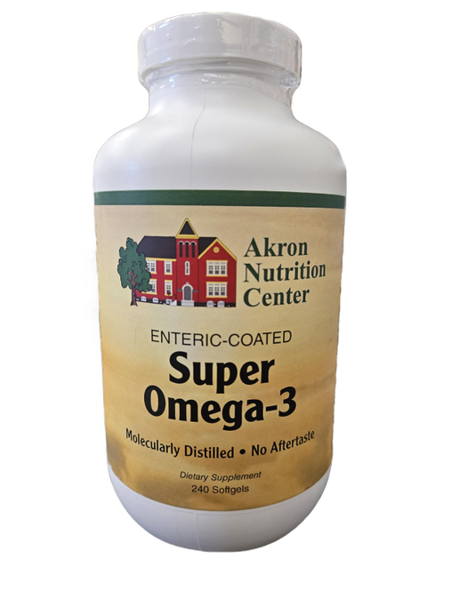 Akron Nutrition Center - Super Omega-3 (Enteric Coated) - 240 Softgels