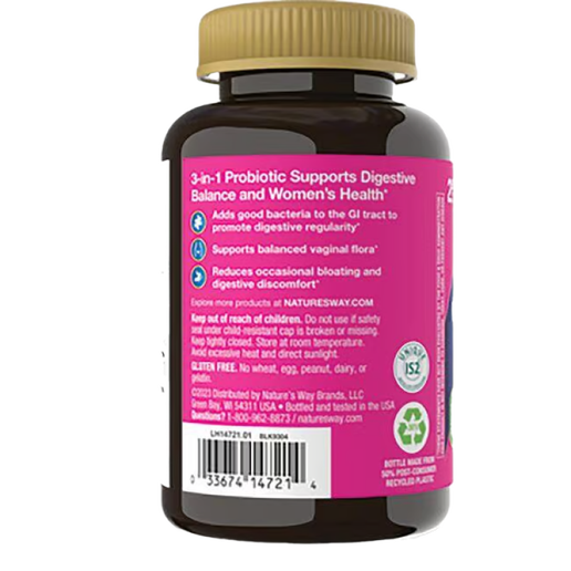 Nature's Way - Women's 3-in-1 probiotic gummy - 60 Gummies