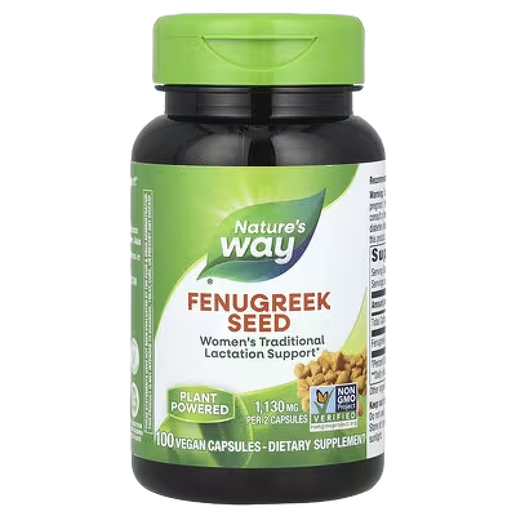 Nature's Way - Fenugreek Seed - 100 capsules