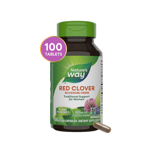Nature's Way - Red Clover Blossom/Herb - 100 capsules