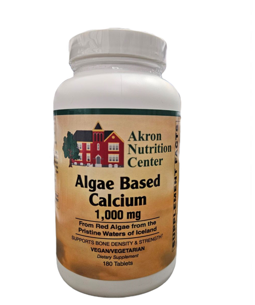 Akron Nutrition Center - Algae Based Calcium - 180 Tablets