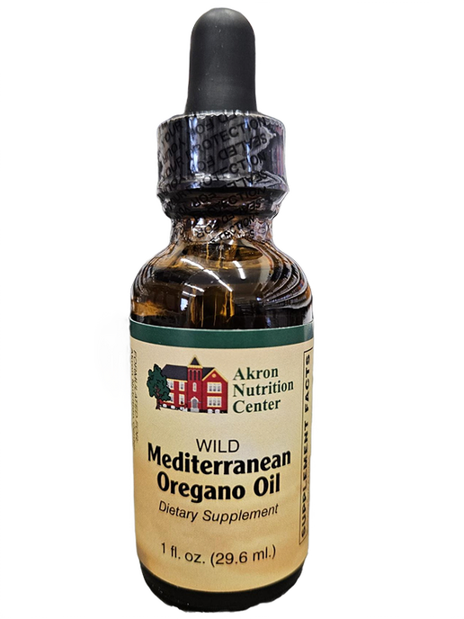 Akron Nutrition Center - Wild Mediterranean Oregano Oil - 1 Fl Oz (29.6 ml)