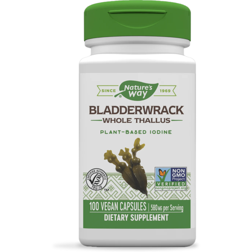 Nature's Way Bladderwrack Whole Thallus - 100 Capsules