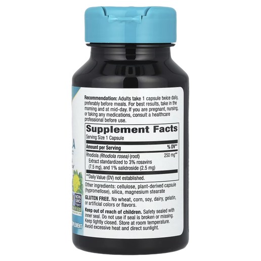 Nature's Way - Rhodiola Extract - 60 Capsules