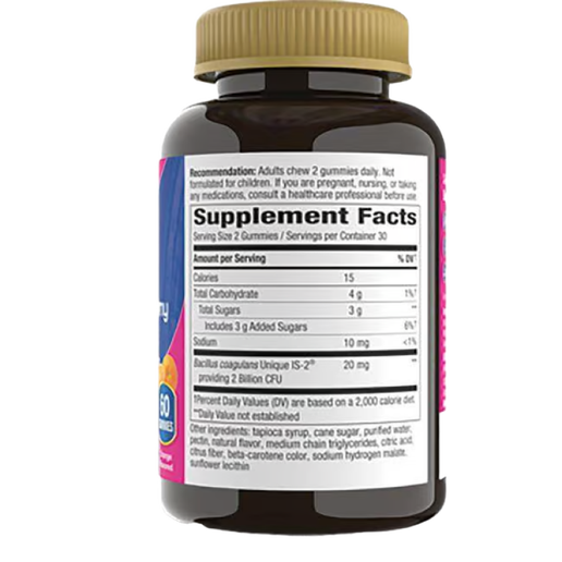 Nature's Way - Women's 3-in-1 probiotic gummy - 60 Gummies