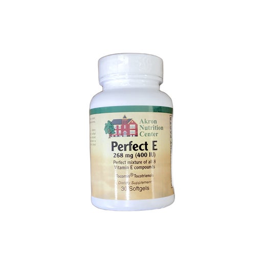 Akron Nutrition center - Perfect E 268mg 400iu - 30 Softgels