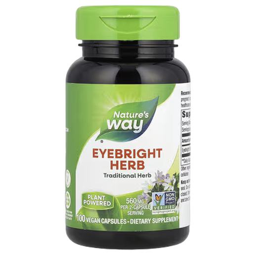 Nature's Way - Eyebright Herb 560mg - 100 capsules