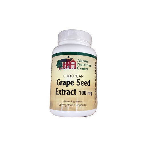 Akron Nutrition Center Grape Seed Extract 100 mg 90 Capsules