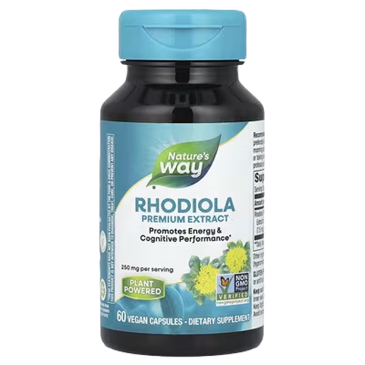 Nature's Way - Rhodiola Extract - 60 Capsules