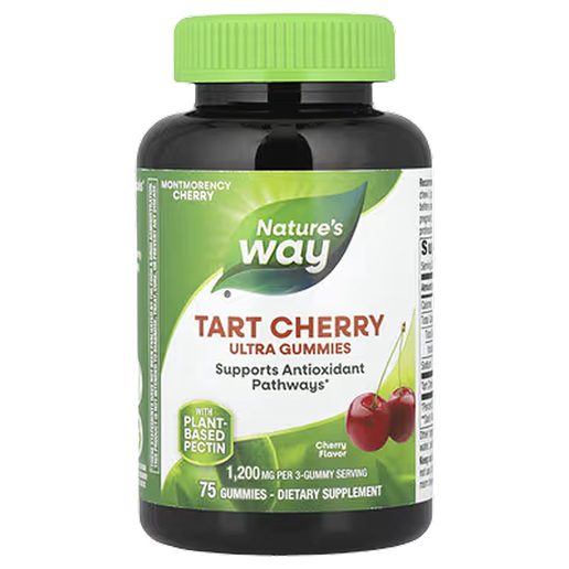Nature's Way - Tart Cherry Ultra Gummies (Cherry) - 75 Gummies