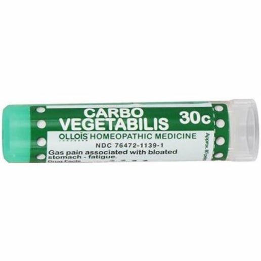 Ollois Carbo Vegetabilis 30C / Activated Charcoal / 80 Pellet