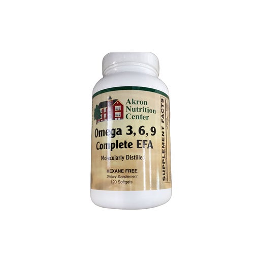 Akron Nutrition Center - omega 3-6-9 complete EFA - 120sftgls