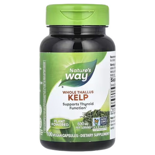 Nature's Way - Kelp Whole Thallus - 100 VCaps