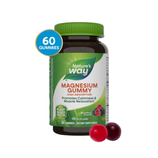 Nature's Way - Magnesium Gummy - 60 Gummies