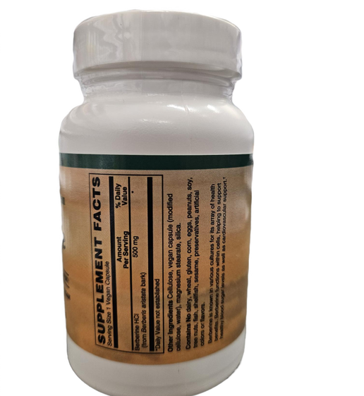 Akron Nutrition Center - Berberine 500mg - 60 VCaps