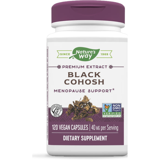 Nature's Way Black Cohosh Extract - 120 Capsules