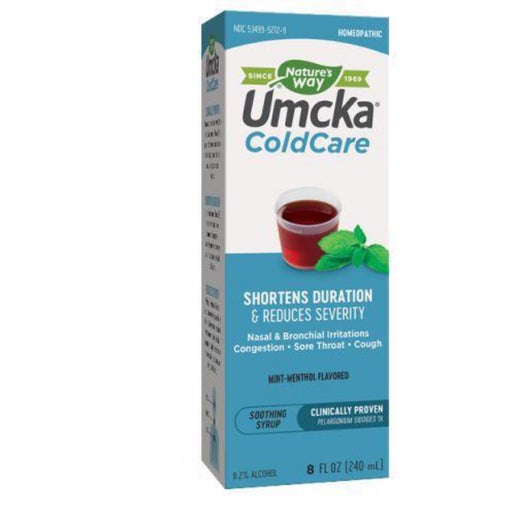 Nature's Way - UMCKA ColdCare Menthol Syrup - 8 oz