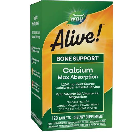 Nature's Way Alive Calcium - 120 Tablets