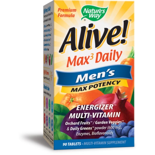 Nature’s Way - Alive! Max3 Daily Men’s Multivitamin - 90tb