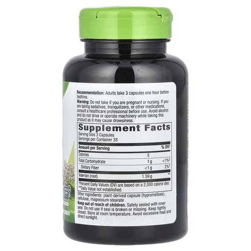 Nature's Way - Valerian Root - 100 VCaps