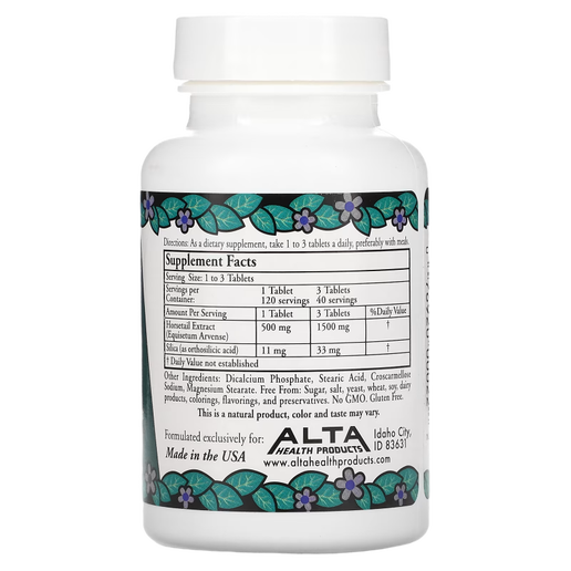 Alta Health Products - Herbal Silica with Bioflavonoids - 120 Tablets