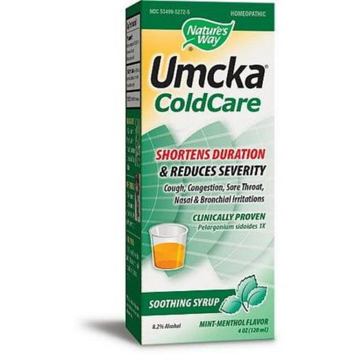 Nature’s Way - UMCKA ColdCare Syrup (Menthol) - 4oz