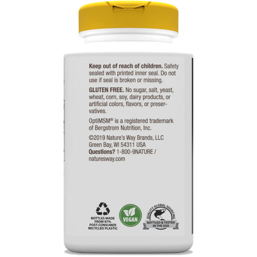 Nature's Way MSM - 200 tablets