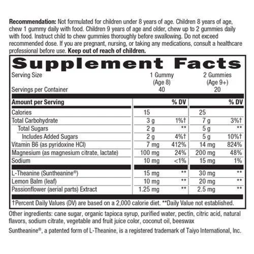Nature's Way Kids - Cool, Calm & Collected - 40 gummies