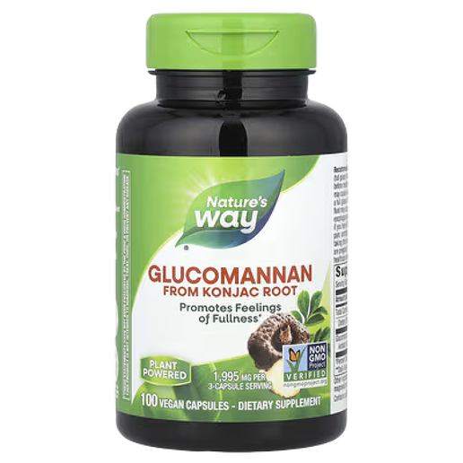 Nature's Way - Glucomannan from Konjac Root - 100 capsules