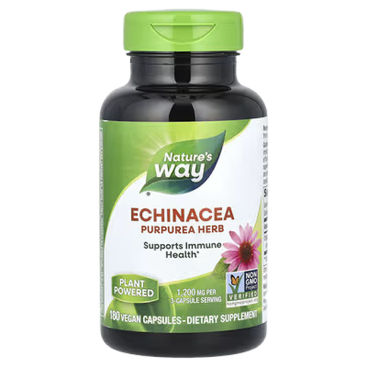 Nature's Way - Echinacea Purpurea Herb - 180 VCaps