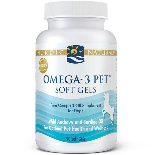 Nordic Naturals - Omega-3 Pet, Unflavored - 90 Soft Gels - 330 mg
