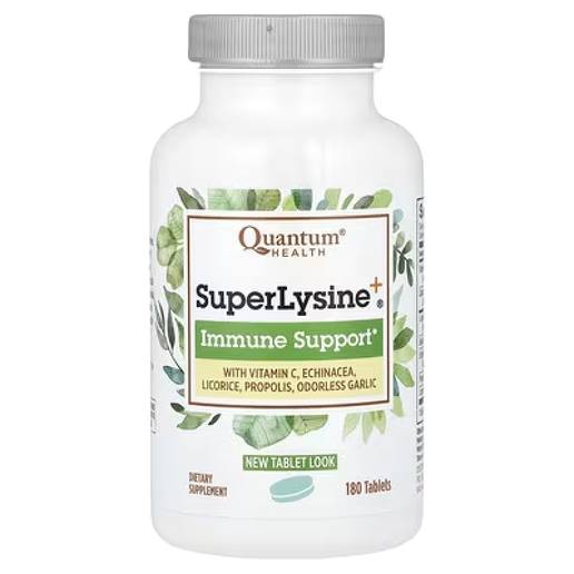 Tablets Quantrum Quantum Health - SuperLysine Immune Supoort - 180 tablets – Akron ...